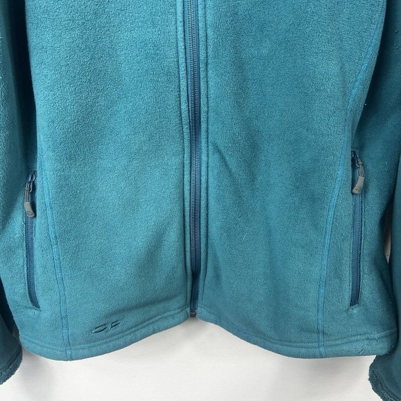 Outdoor Research Green Fleece Hoodie Size L Zip Up - Picture 4 of 12